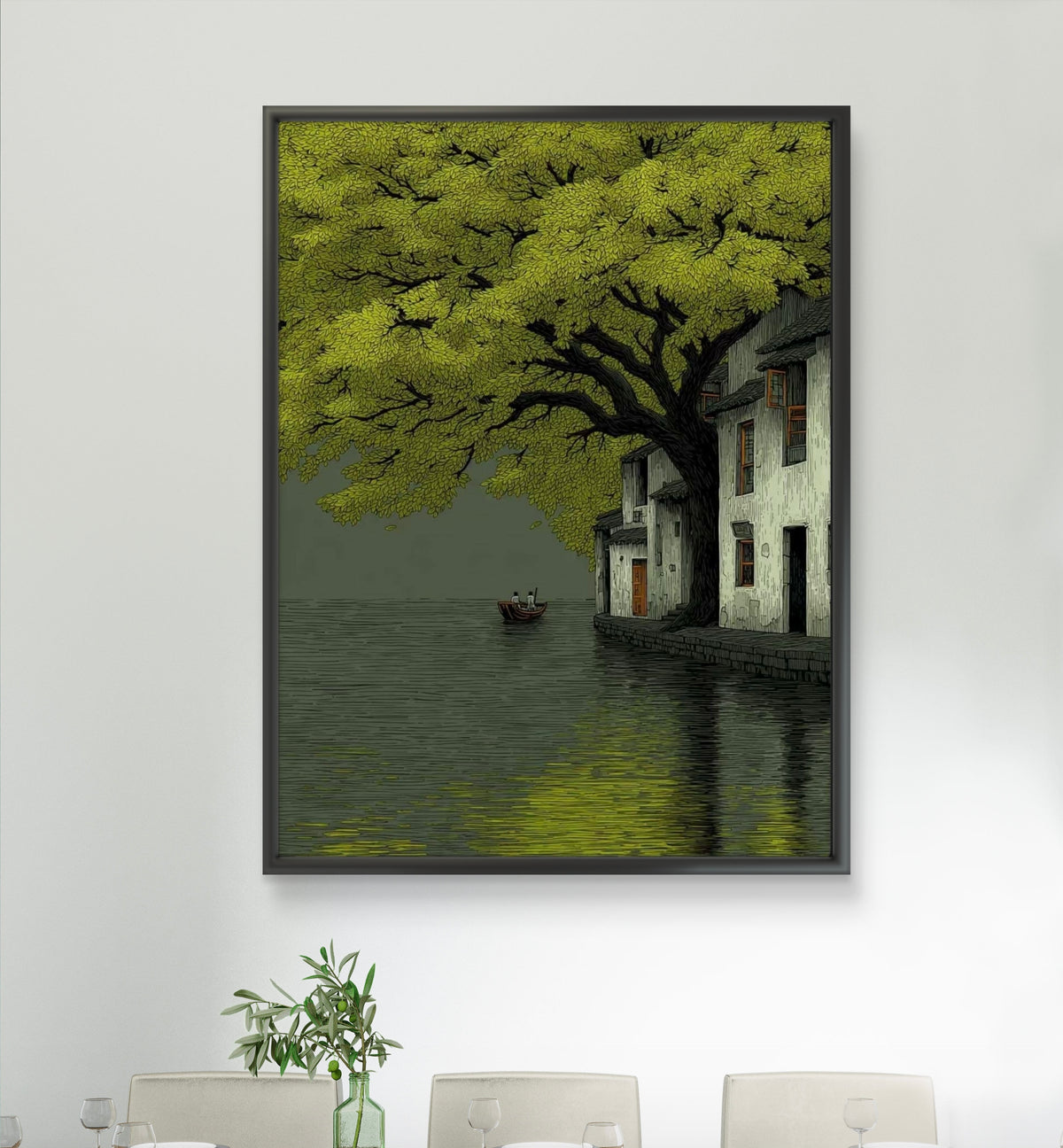Shade On A Canal