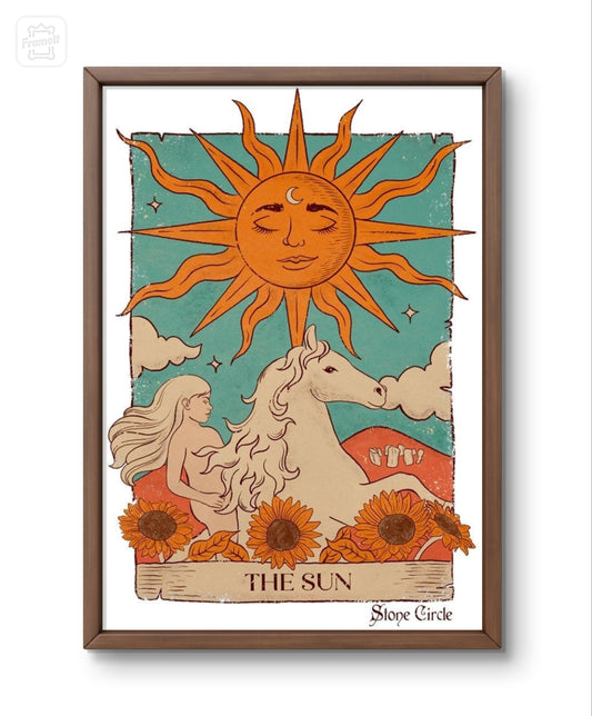 The Sun- Tarot Card