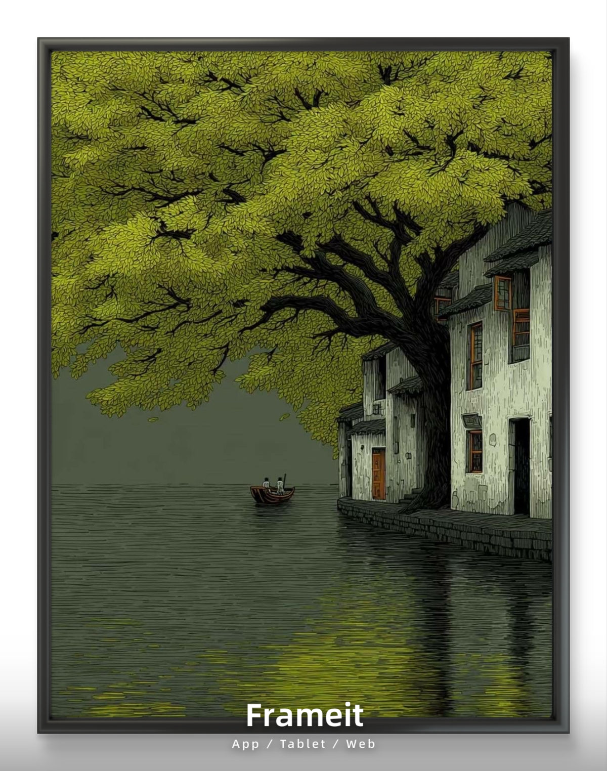 Shade On A Canal